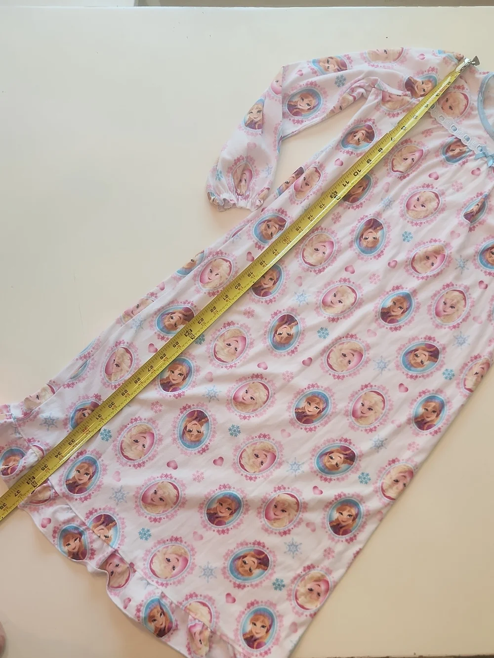 Disney Princess Frozen Flannel Nightgown Medium - Picture 6 of 6